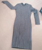 H&M Glitterjurk, maat M/ L, Ophalen of Verzenden, Zo goed als nieuw, Zwart, Boven de knie