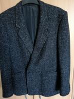 colbert zwart met licht grijze stippen mt 48-50, Carlo Romei, Maat 48/50 (M), Zwart, Ophalen of Verzenden