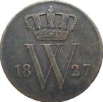 Nederland 1 cent 1827 (U / Mercuriusstaf), Postzegels en Munten, Munten | Nederland, Ophalen of Verzenden, Koning Willem I, 1 cent