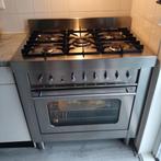 5 pits fornuis met oven en afzuigkap, Ophalen, Gebruikt, 60 cm of meer, Gas