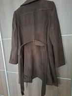Donkerbruine mantel voor dames maat ML, Kleding | Dames, Jassen | Winter, Ophalen of Verzenden, Zo goed als nieuw, Bruin