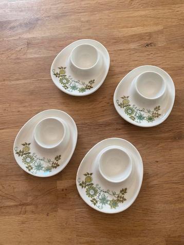 Vintage uitverkoop - Figgjo flint Market eierdoppen beschikbaar voor biedingen