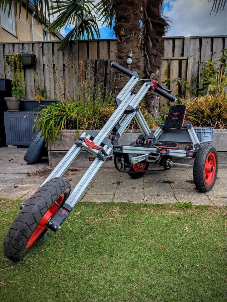 Infento Creator Kit | Zelfbouw tweewieler, driewieler, trike, Kinderen en Baby's, Speelgoed | Buiten | Skelters, Gebruikt, Overige merken