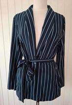 Anna van Toor traveljersey blazer, Kleding | Dames, Verzenden, Zo goed als nieuw, Maat 42/44 (L), Blauw