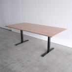 Restpartij, Vergadertafel, 200x100cm, Havanna blad, Zwart, Huis en Inrichting, Bureaus, -, -, Ophalen of Verzenden, Zo goed als nieuw