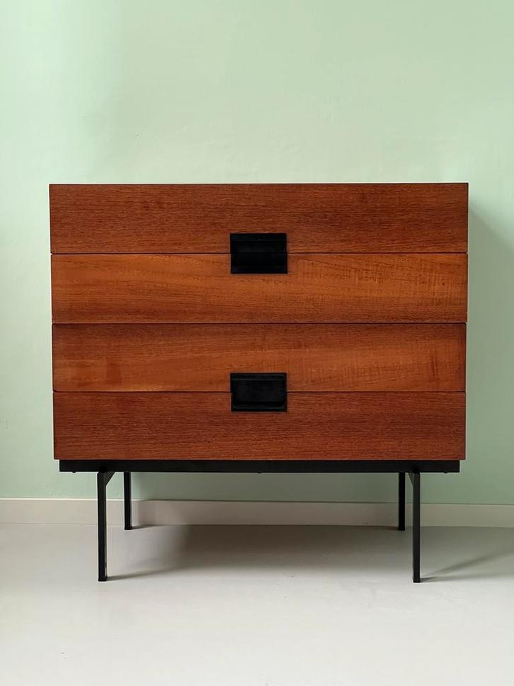 Pastoe ladenkast - Cees Braakman, Huis en Inrichting, Kasten | Dressoirs, Zo goed als nieuw, 50 tot 100 cm, 25 tot 50 cm, Ophalen