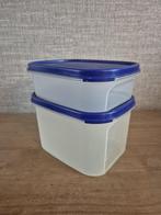 Tupperware Ruimtemakers Blauw deksel 850ML en 1,9L, Huis en Inrichting, Keuken | Tupperware, Ophalen of Verzenden, Zo goed als nieuw