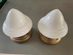 Plafond lampje melkglas eikel, Ophalen of Verzenden