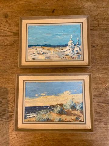 Impressionisme Olieverf Schilderij Fritz Jacobsen 1914-1979 beschikbaar voor biedingen