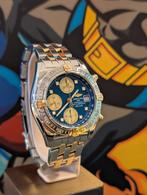 Breitling Chrono Cockpit Blauwe wijzerplaat, Sieraden, Tassen en Uiterlijk, Horloges | Heren, Ophalen of Verzenden, Zo goed als nieuw
