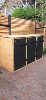 Kliko ombouw, Ophalen, Nieuw, Hout, Containerberging