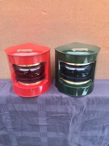 Te koop: 2 Armaturen navigatieverlichting schip beschikbaar voor biedingen