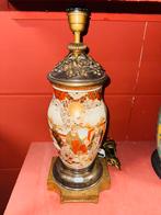 Japanse Satsuma lamp taffellamp, Antiek en Kunst, Antiek | Lampen, Ophalen
