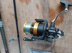 Complete set: 2x carbon hengel, Shimano molen, kunstaas, Watersport en Boten, Ophalen, Zo goed als nieuw, Complete set