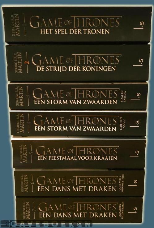 Game of Thrones - George R.R Martin - Luitingh Sijthoff - 7x, Boeken, Fantasy, Gelezen, Ophalen of Verzenden