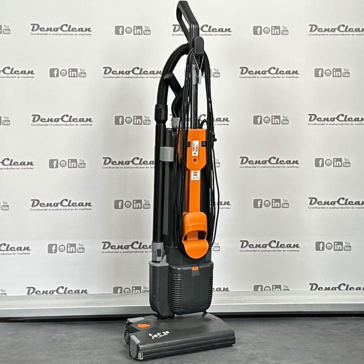 Taski Jet 38 steel stofzuiger, Witgoed en Apparatuur, Stofzuigers, Gebruikt, Stofzuiger, Minder dan 1200 watt, Stofzak, Verzenden