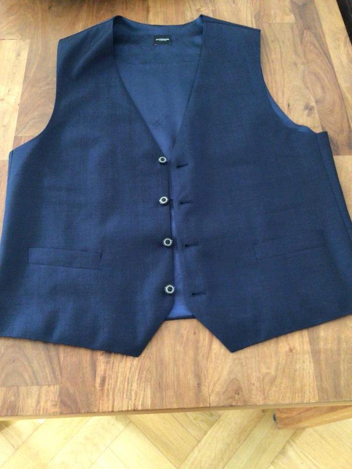 Donkerblauw heren gilet van Masterhand the dress code, Kleding | Heren, Kostuums en Colberts, Zo goed als nieuw, Maat 48/50 (M)