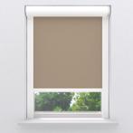 Verduisterend rolgordijn met zijgeleiding, Ophalen, Nieuw, Beige, 150 tot 200 cm