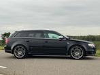 Audi RS4 4.2 FSI V8 Avant  Quattro 2007 Zwart Youngtimer, Auto's, Zwart, Leder, Handgeschakeld, Vierwielaandrijving