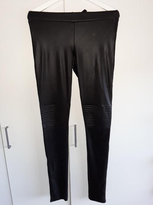 10Days Zwarte Legging/Tregging Maat 0 = Maat 36/S, Kleding | Dames, Leggings, Maillots en Panty's, Zo goed als nieuw, Legging