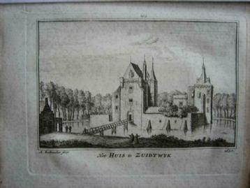 102 / Zuidwijk het Huis  Kopergravure 18e Eeuw beschikbaar voor biedingen