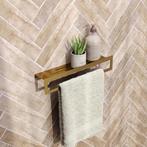Nieuwe Brauerkranen Handdoekrek met Planchet - Goud, Huis en Inrichting, Minder dan 50 cm, Overige typen, Nieuw, Ophalen of Verzenden