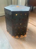 Industriële vloerlamp, oude zware kwaliteit, warm licht, Gebruikt, Verzenden, Minder dan 100 cm, Metaal