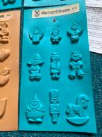 4 Vintage Prandell Gietmallen voor gips of klei, Ophalen of Verzenden, Zo goed als nieuw, Materiaal