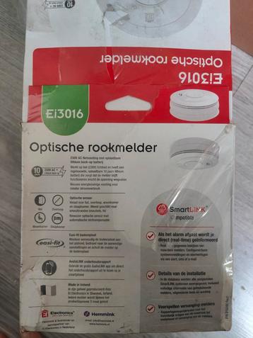 4x Nieuwe Optische Rookmelders Ei3016 beschikbaar voor biedingen