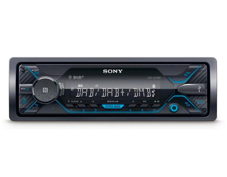 Sony autoradio DSX A510 DAB+ Dual Bluetooth NFC USB 4x55 wat, Auto diversen, Autoradio's, Zo goed als nieuw, Ophalen of Verzenden