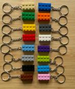 Lego steentjes sleutelhangers veel kleuren, Verzamelen, Sleutelhangers, Verzenden, Nieuw, Knuffel of Figuurtje