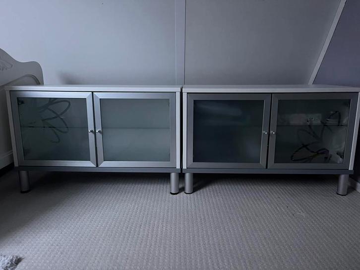 Mooie witte effektiv ikea kastjes, Huis en Inrichting, Kasten | Ladekasten, Zo goed als nieuw, Minder dan 100 cm, 50 tot 100 cm