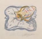 De Melkpot – Gravure – Louis Touchagues, Antiek en Kunst, Kunst | Litho's en Zeefdrukken, Verzenden