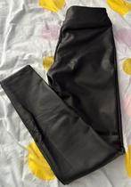 Zwarte leather look legging - 36/S - Esmara - nieuw, Legging, Maat 36/38 (S), Zwart, Nieuw