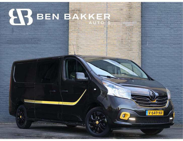 Renault Trafic 1.6 dCi T29 L2H1 DC Formula Edition Yellow En, Auto's, Bestelauto's, Bedrijf, Te koop, ABS, Achteruitrijcamera