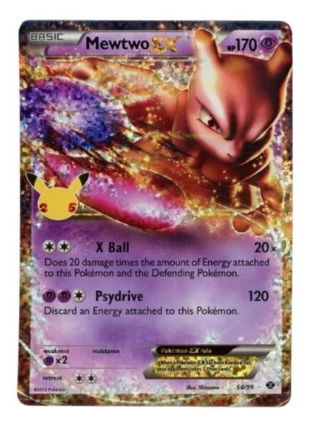 Pokemon Kaart Mewtwo EX (NXD 54) TOPPER, Hobby en Vrije tijd, Verzamelkaartspellen | Pokémon, Zo goed als nieuw, Losse kaart, Ophalen of Verzenden