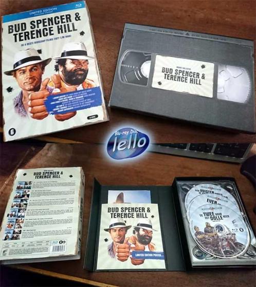 Blu-ray: Bud Spencer & Terence Hill, 6-Film LE (1977-86) NL, Cd's en Dvd's, Blu-ray, Nieuw in verpakking, Actie, Boxset, Ophalen of Verzenden