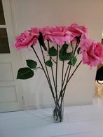 8 Grote roze rozen voor roze meisjeskamer, Ophalen