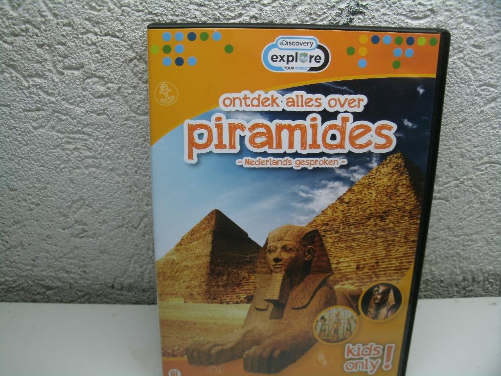 dvd 100k piramides ontdek alles over, Cd's en Dvd's, Alle leeftijden, Ophalen of Verzenden, Zo goed als nieuw, Natuur