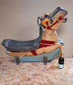 Houten draaimolenpaard, Antiek en Kunst, Ophalen