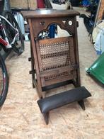 Bidstoel, biechtstoel - kerkstoel, Antiek en Kunst, Antiek | Meubels | Stoelen en Banken, Ophalen