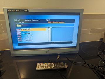 Akai TV met dvd beschikbaar voor biedingen