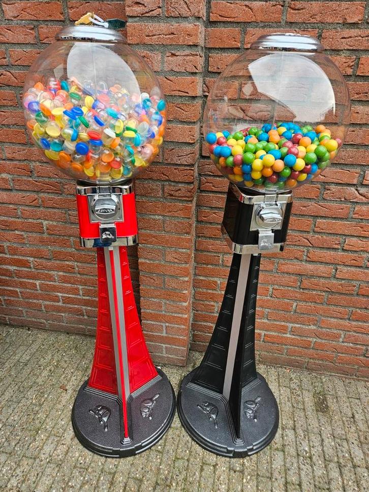 FIFTIES SIXTIES BEAVER KAUWGOMBALLEN AUTOMATEN OP STAND, Verzamelen, Automaten | Overige, Zo goed als nieuw, Ophalen