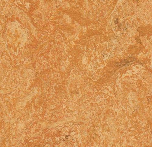 Couponnen Marmoleum Real 3174 nú €10,- pm2, Huis en Inrichting, Stoffering | Vloerbedekking, Nieuw, Vinyl, Crème, Beige, Bruin