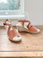 Bensimon espadrilles leer lichtbruin, maat 41 - NP 185,-, Bruin, Nieuw, Ophalen of Verzenden, Espadrilles of Moccasins
