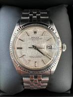 Rolex Datejust 1601 Linen Dial 36mm 1971, Sieraden, Tassen en Uiterlijk, Horloges | Heren, Ophalen, Staal, Polshorloge, Zo goed als nieuw