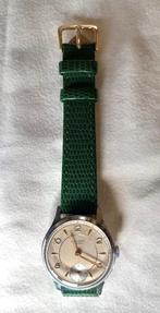 Junghans - 1950-1959, Overige merken, Staal, Ophalen of Verzenden, Leer