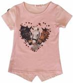 Leuk paarden shirt 104, Kinderen en Baby's, Kinderkleding | Maat 104, Ophalen of Verzenden, Nieuw, Meisje, Shirt of Longsleeve
