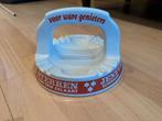 Vintage reclame asbak – Jenever Schiedam – keramiek – retro, Ophalen
