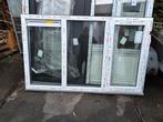 Kunststof kozijn met 3 ramen, Doe-het-zelf en Verbouw, Kozijnen en Schuifpuien, 75 tot 150 cm, Kunststof, Raamkozijn, Ophalen of Verzenden